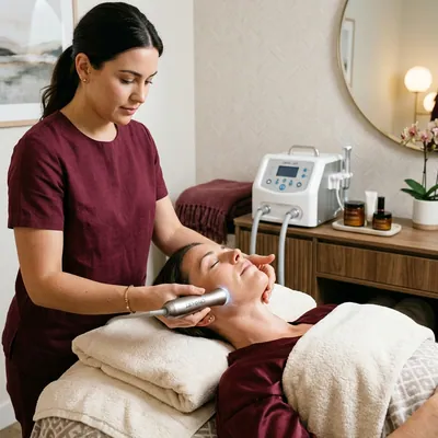 Tratamiento de crioterapia en cabina